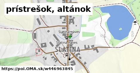 prístrešok, altánok