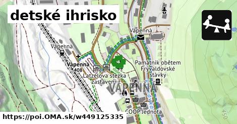 detské ihrisko