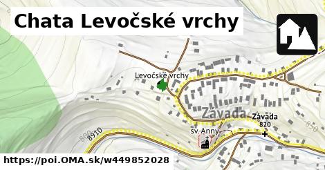 Chata Levočské vrchy