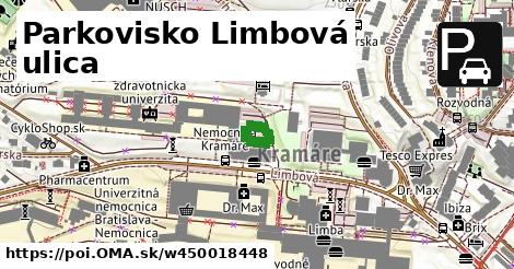 Parkovisko Limbová ulica