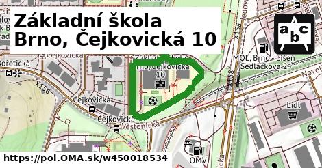 Základní škola Brno, Čejkovická 10