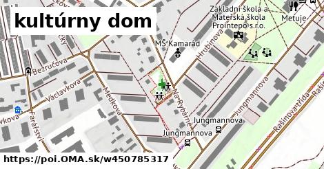 kultúrny dom