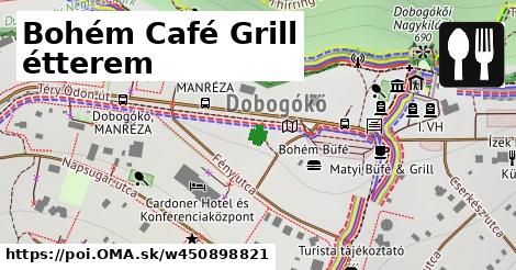 Bohém Café Grill étterem