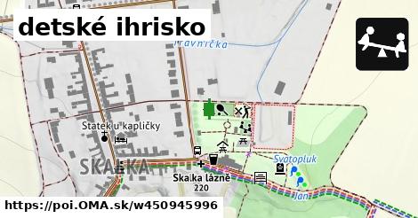 detské ihrisko