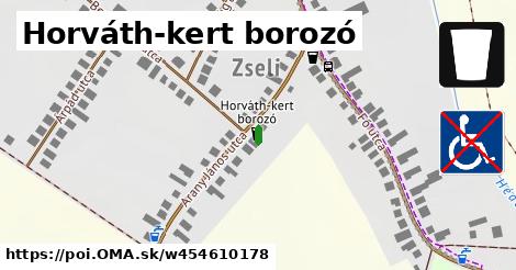 Horváth-kert borozó