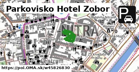 Parkovisko Hotel Zobor