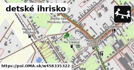 detské ihrisko