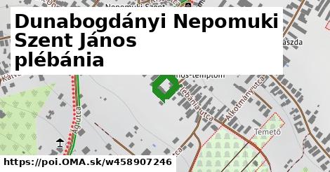 Dunabogdányi Nepomuki Szent János plébánia