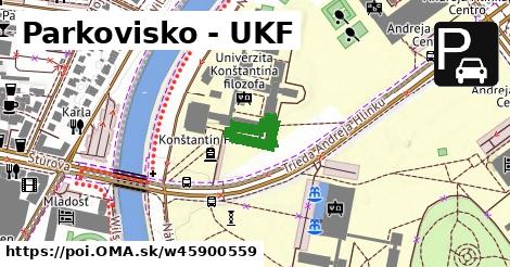 Parkovisko - UKF