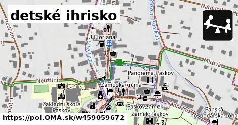 detské ihrisko