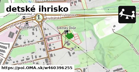 detské ihrisko