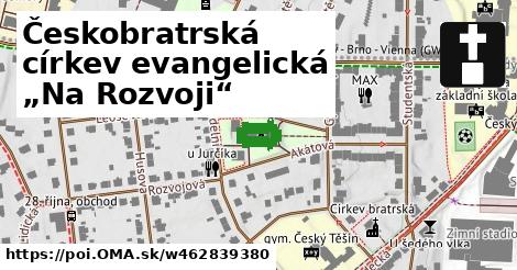 Českobratrská církev evangelická „Na Rozvoji“