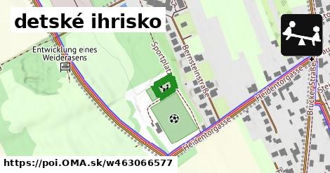 detské ihrisko