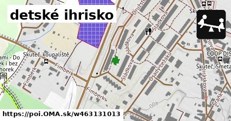 detské ihrisko