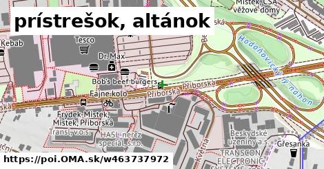 prístrešok, altánok