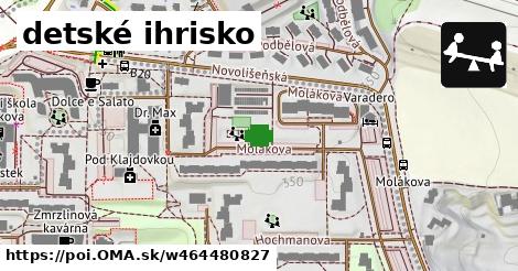 detské ihrisko