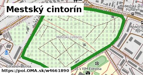 Mestský cintorín