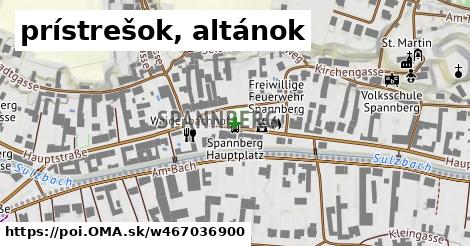 prístrešok, altánok