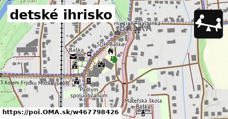 detské ihrisko