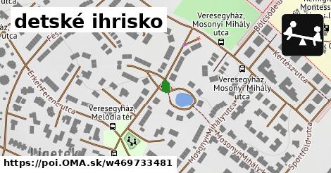 detské ihrisko