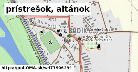 prístrešok, altánok