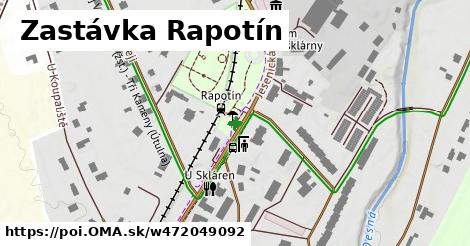 Zastávka Rapotín