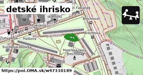 detské ihrisko