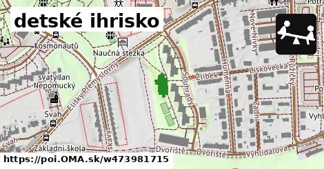 detské ihrisko