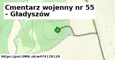 Cmentarz wojenny nr 55 – Gładyszów