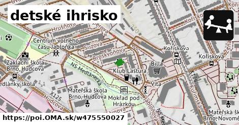 detské ihrisko