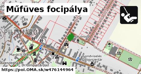 Műfüves focipálya