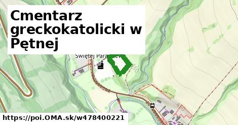 Cmentarz greckokatolicki w Pętnej