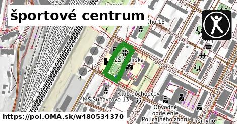 športové centrum