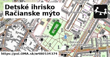 Detské ihrisko Račianske mýto