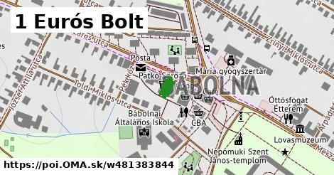 1 Eurós Bolt