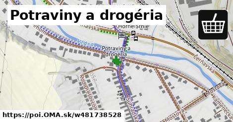 Potraviny a drogéria