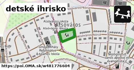 detské ihrisko