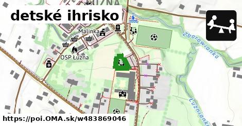 detské ihrisko