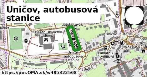 Uničov, autobusová stanice