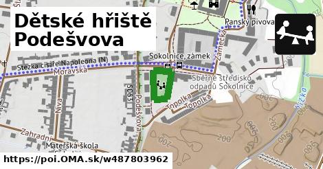 Dětské hřiště Podešvova