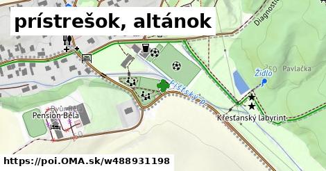 prístrešok, altánok