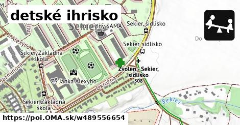 detské ihrisko