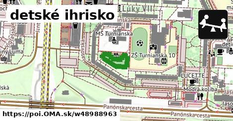 detské ihrisko