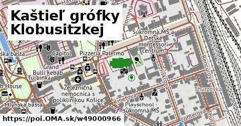 Kaštieľ grófky Klobusitzkej