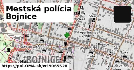 Mestská polícia Bojnice