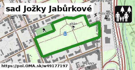 sad Jožky Jabůrkové