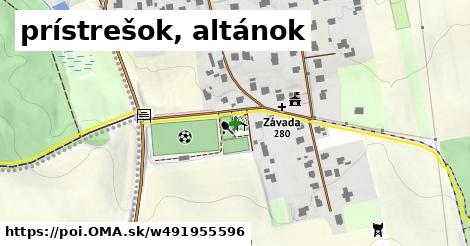 prístrešok, altánok