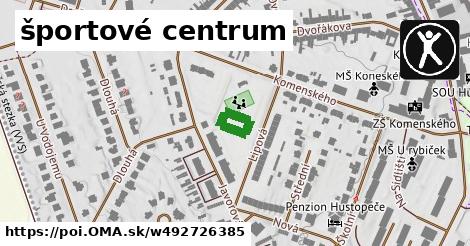 športové centrum