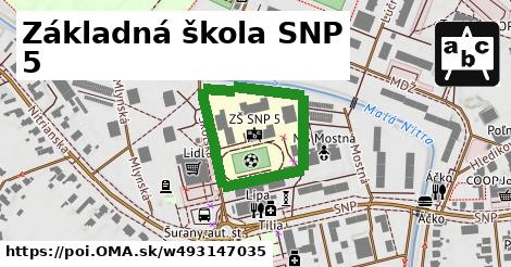 Základná škola SNP 5