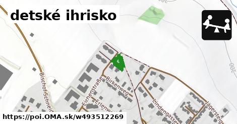 detské ihrisko